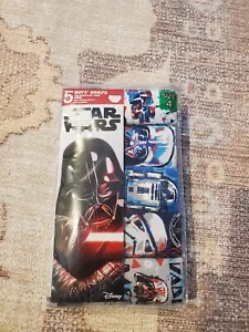 Star Wars Boys BRIEFS underwear 5 Pair Pack Size 4 100% Cotton - Picture 1 of 2