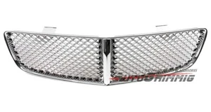 Parrilla de malla delantera ABS para cargador Dodge 2005-2010 cromo 06 07 08 09 10 - Imagen 1 de 3