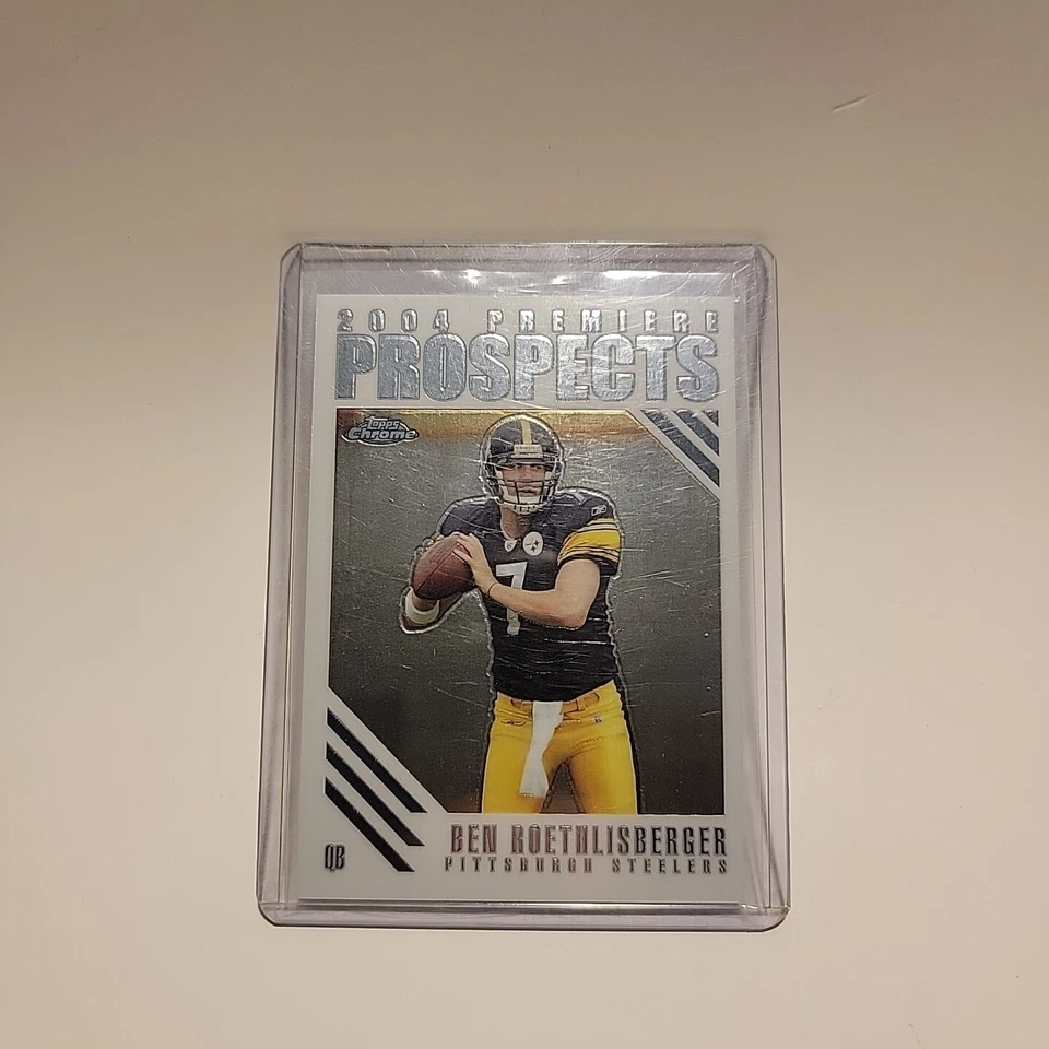 2004 Topps Chrome - Premiere Prospects #PP1 Ben Roethlisberger (RC) - Image 1 of 4