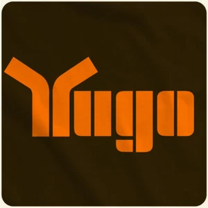 YUGO Old School 80’s CAR Logo T-Shirt - SuperSoft Premium Cotton RETRO Auto Tee! - Picture 1 of 7