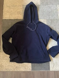 Vintage Girls Hoodie Energie Polar 2000 Navy Sweatshirt Size Medium 10/12 M - Picture 1 of 4