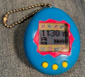 Vintage 1997 Blue Generation 1 Tamagotchi by Bandai - Tested Works New Batteries - Picture 1 of 12
