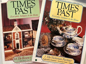 Vintage Times Past Magazines # 1 & #64 Victorian Parlour & Regency Nursery 1987 - Picture 1 of 13