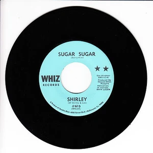 SHIRLEY Sugar Sugar M- 45 RPM  - Picture 1 of 2
