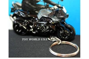 Custom Key chain '08 BMW K 1300R motorcycle black - Picture 1 of 1