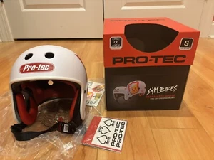 Pro-Tec Bicycle Helmet White Size Small - Picture 1 of 2