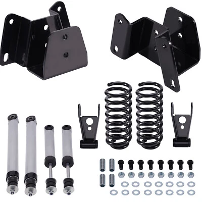 Kit de descenso delantero 3" trasero 3"-4" apto para Ford F100 F150 2x2 1973-1979 Foto 1 de 4
