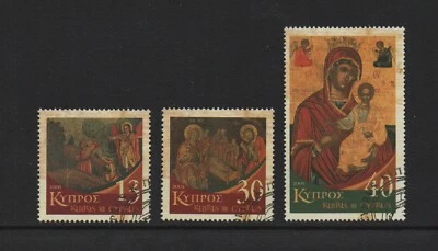 CYPRUS 2005 CHRISTMAS (SG1102/4) *USED/CTO* - Image 1 of 2