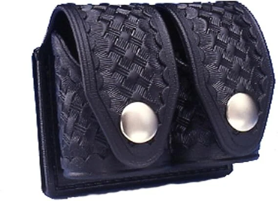 HKS Speedloader Pouch Medium Black Basketweave model 203 - Image 1 of 1