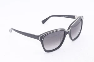 DIANE VON FURSTENBERG DVF 604S 001 BLACK AUTHENTIC FRAMES SUNGLASSES 57-18 - Picture 1 of 4