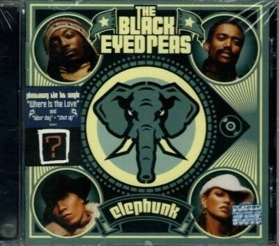 THE BLACK EYED PEAS [IMPORT] Elephunk (CD, 2007) FACTORY SEALED - Image 1 of 2