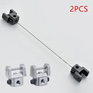 2x Scroll Saw Blades Holders Pin-less Blade Clamps Conversion Kits Parts - Picture 1 of 3