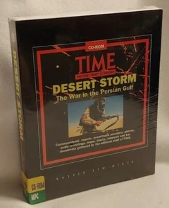 Time: The First Draft Of History Desert Storm War In Persian Gulf CD IBM MPC New - Picture 1 of 4