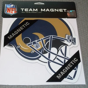 NFL Los Angeles Rams 8 inch Auto Magnet Helmet Shaped by Fremont Die - Picture 1 of 1