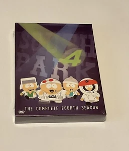 South Park - The Complete Fourth Season (DVD, 2004, 3-Disc Set) - 4th NEW - Picture 1 of 2