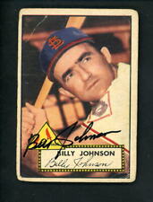 1952 Topps SIGNED # 83 Billy Johnson St. Louis Cardinals autographed FREE SHIPPI