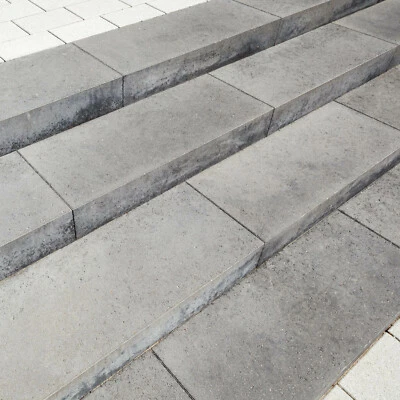 Blockstufe Grau Trittstufe Aussentreppe Treppenstufe 15x100x40cm Klostermann - Bild 1 von 4