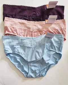 3 Warner's Lace Hipster Panty Multi 5609J Sz 8/XL - NWT - Picture 1 of 1