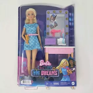 Barbie Big City Big Dreams Doll Malibu Barbie & Dressing Room *damage package* - Picture 1 of 6