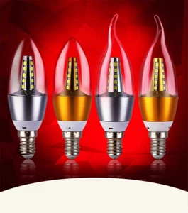 Bombilla LED E27 5 - 12W Bombilla Foco Lámpara Blanco Frío - Imagen 1 de 2
