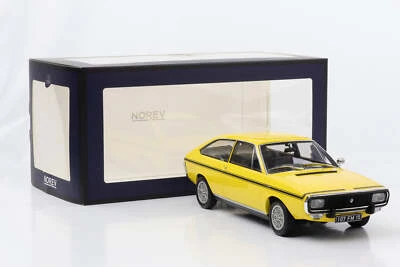 1:18 Norev Renault 15 TL 1973 Giallo Con Nero Dekor Edizione Limitata 185351 - Immagine 1 di 4