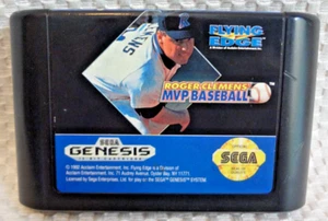SEGA GENESIS ROGER CLEMENS MVP BASEBALL VIDEO GAME CARTRIDGE ONLY - TESTED! - Picture 1 of 4