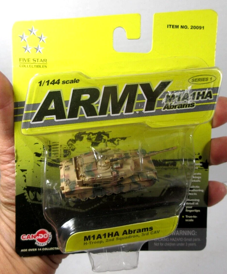 2004 Can Do Dragon 1 144 Army Bosnia 1996 M1A1HA Abrams battle tank model 20091