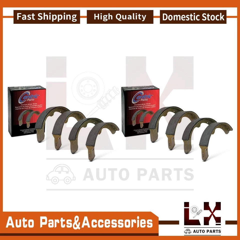 Centric Parts Front Rear Brake Shoe Set of 8PCS For DeSoto Firedome 1959 - Image 1 of 4