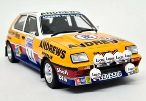 OTTO 1/18 Vauxhall Chevette HSR Gr.B Lombard RAC Rally 1983 Russell Brookes #14 - Picture 1 of 7