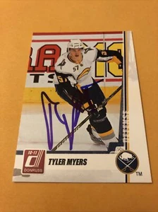 Tyler Myers Signed Buffalo Sabres Card - Picture 1 of 2