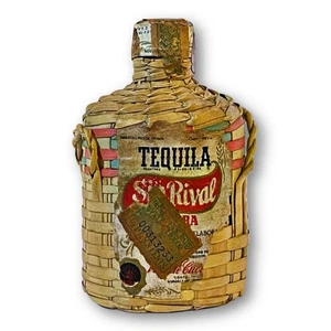 Sin Rival Extra Añejo Tequila Collectible Miniature Sealed Empty Glass Bottle - Picture 1 of 7