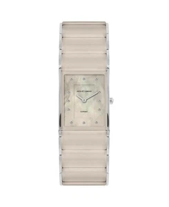 JACQUES LEMANS Women Analog Quartz Casual Watch Classic Dress Mother of Pearl Di - Picture 1 of 6