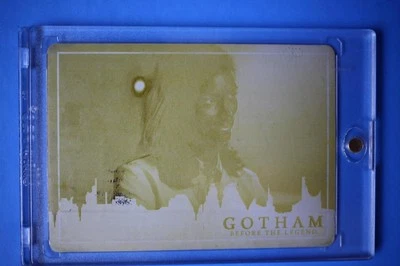 Gotham Season 2 Printing Plate Base  YELLOW CRYPTOZOIC BEFORE THE LEGEND - Image 1 of 2