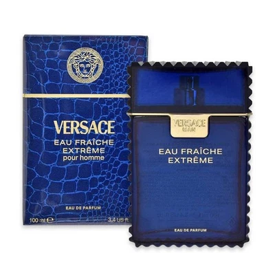 Eau Fraiche EXTREME By Versace Eau De Parfum 3,4 oz/100 ml spray masculino - Imagem 1 de 4
