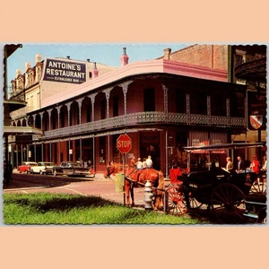 Postcard Antoine's Restaurant New Orleans Louisiana French Cuisine - Bild 1 von 4