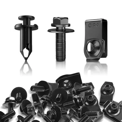 Kit de herrajes de parachoques protector contra salpicaduras para sedán Infiniti EX35 2008 tornillo de perno  Foto 1 de 4