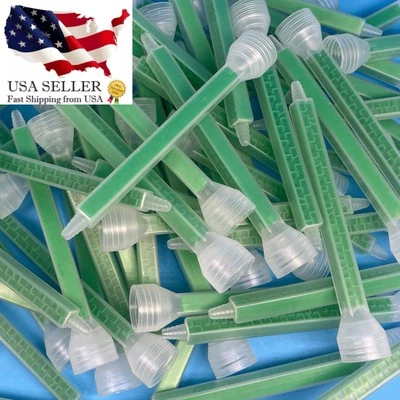 Boquilla mezcladora epoxi mezcladores estáticos cartuchos adhesivos mezclador de punta como 8194💥 (50) Foto 1 de 3