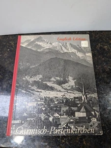Rare Vintage Garmisch Partenkirchen English Edition Book Hardcover - Picture 1 of 7