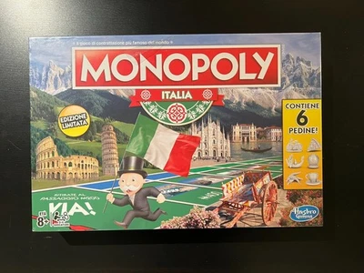 Monopoly Italia edizione limitata Hasbro Monopoli Gioco tavola - NUOVO - Immagine 1 di 3