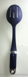 Rare KitchenAid Cobalt Blue Slotted Spoon –Heavy-Duty Design | Hard-to-Find - Picture 1 of 4