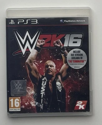 W2K16 PS3 Gioco Videogioco Plasystation 3 wwe wrestling W16 2016 PAL ITA - Immagine 1 di 3