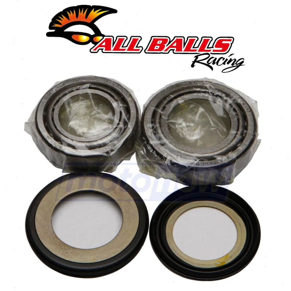 All Balls Steering Stem Bearing Kit for 1996-1999 Kawasaki VN1500A Vulcan gb Foto 1 de 4