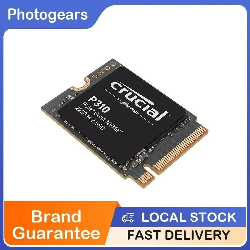 Crucial P310 SSD 1TB 2TB M.2 2230 NVMe PCIe Gen4 Internal SSD - Image 1 of 4