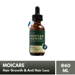 MOICARE Candlenut Oil Ginseng Hair Growth Herb Thick Strengthens Hair Roots 60ml - Picture 1 of 25
