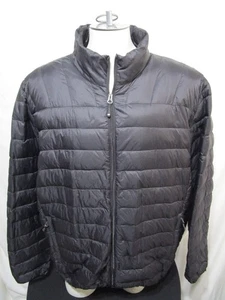 Joseph Abboud Black Duck Down Lightweight Packable Puffer Jacket Men 3XL - Picture 1 of 9