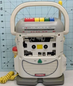 Toy Story MR MIKE PS-460 - ROCKIN ROBOT PLAYSKOOL - Microfono Lettore Cassette Record - Foto 1 di 6