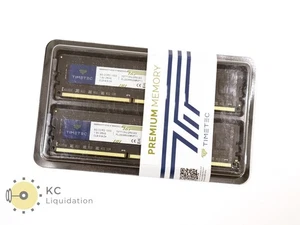 Timetec 16GB Kit (2x8GB) DDR3 1333MHz 2Rx8 UDIMM Desktop Memory 75TT13NU2R8-8G - Picture 1 of 3
