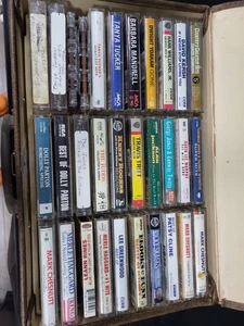 Kassetten Tape Konvolut mit Tragetasche - Bild 1 von 6