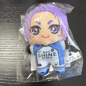 Movic Blue Lock Exhibition New Hero Wars Mikage Reo Mascot Plush Toy 2023 Anime - Picture 1 of 24