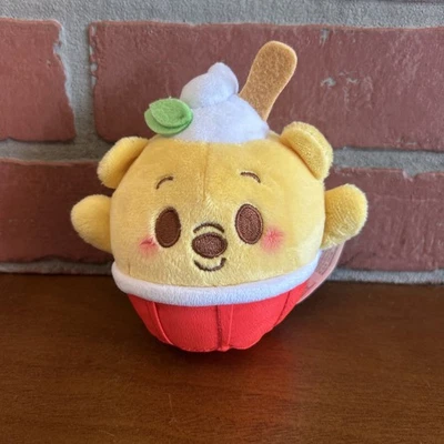 Lemon Mint Shaved Ice Winnie the Pooh Plush Disney Munchlings Stuffed Toy 4.75" - Image 1 of 4